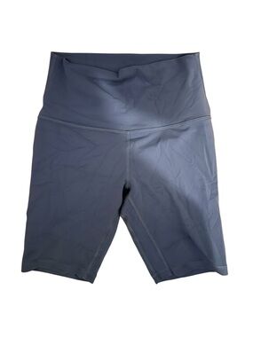 Lululemon 8” Biker Shorts: Light Blue